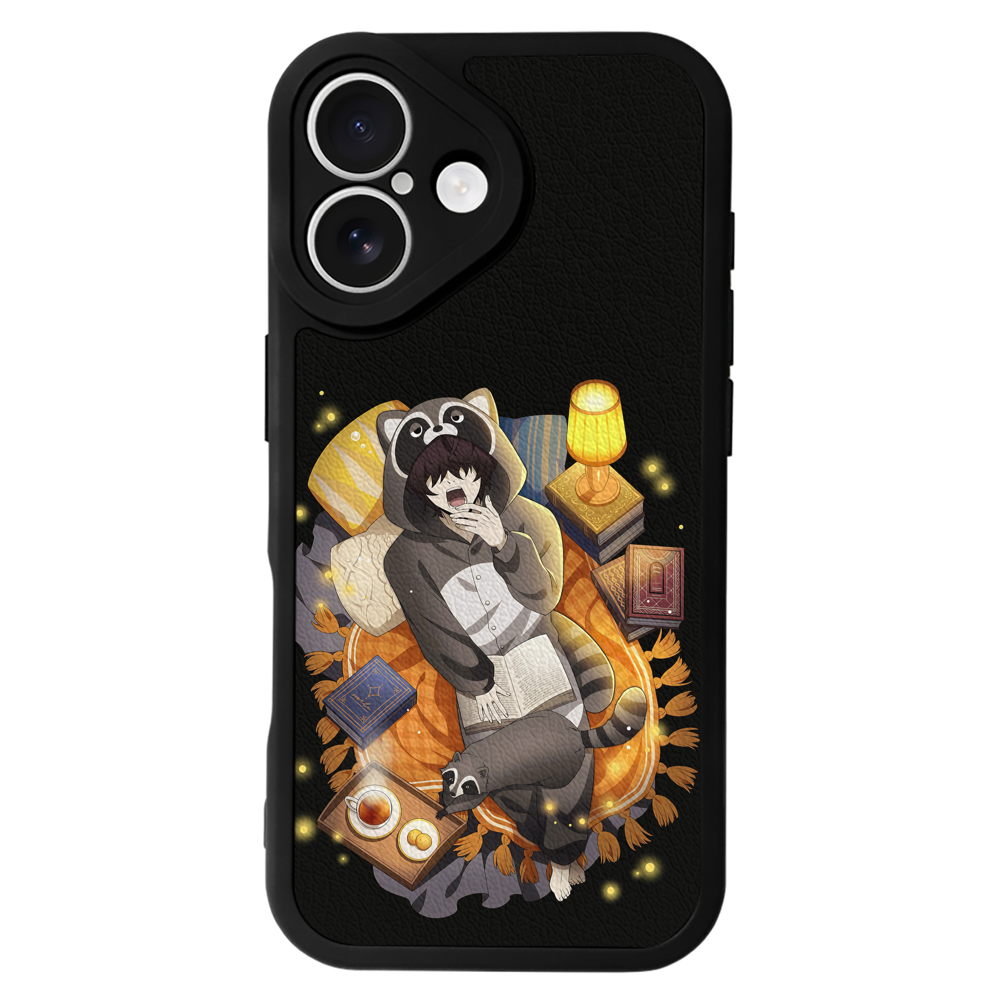 （画像用） 文豪ストレイドッグス Bungo Stray Dogs 【iPhone 16シリーズ対応】シリコンスマホケース（レザー調） 材質：シリコン
